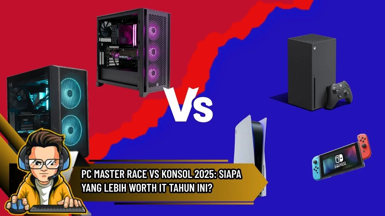 PC Gaming vs Konsol 2025: Mana yang Lebih Worth It untuk Gamer?