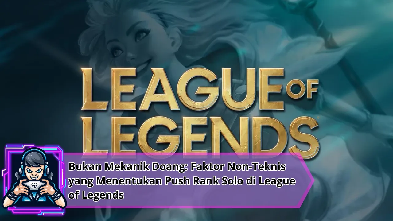 Bukan Mekanik Doang: Faktor Non-Teknis yang Menentukan Push Rank Solo di League of Legends