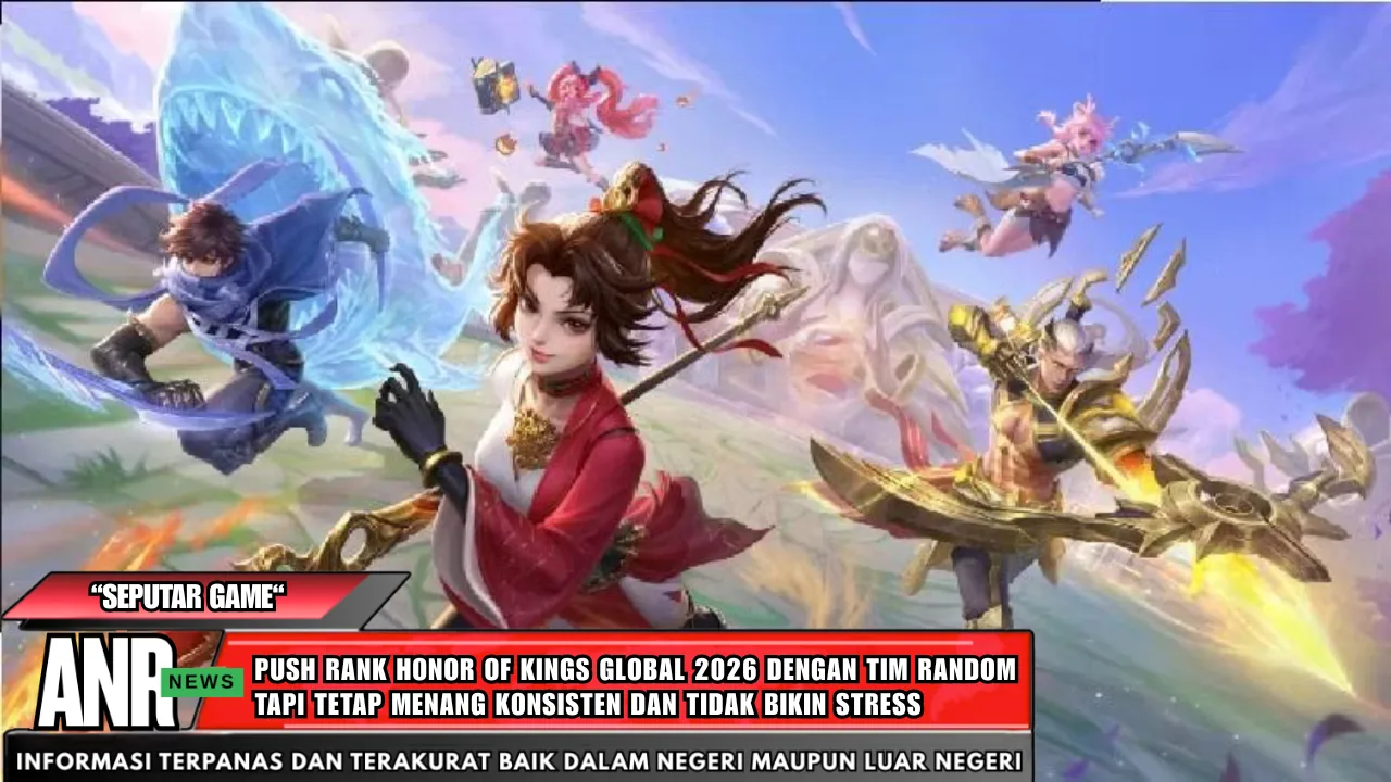 Tips Push Rank Honor Of Kings Global 2026 Dengan Tim Random Tapi Tetap Menang Konsisten Dan Tidak Bikin Stress