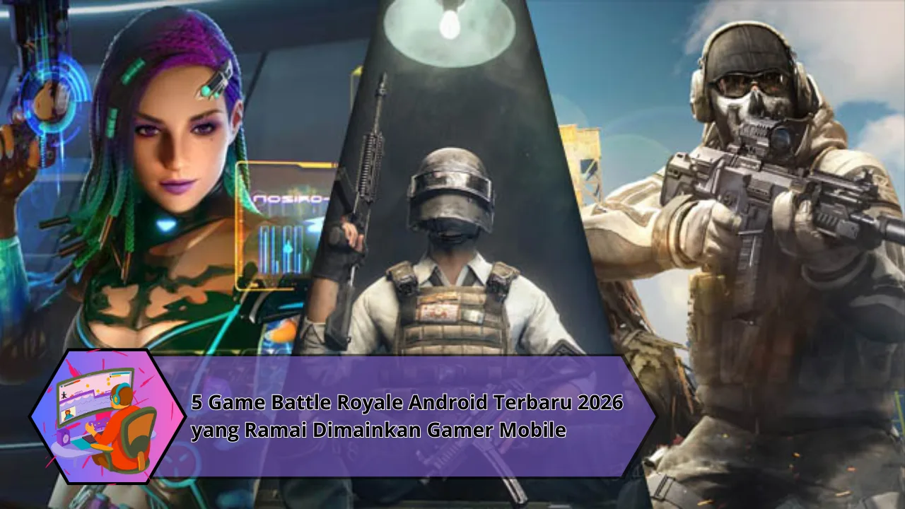 5 Game Battle Royale Android Terbaru 2026 yang Ramai Dimainkan Gamer Mobile