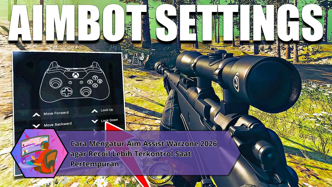 Cara Mengatur Aim Assist Warzone 2026 agar Recoil Lebih Terkontrol Saat Pertempuran