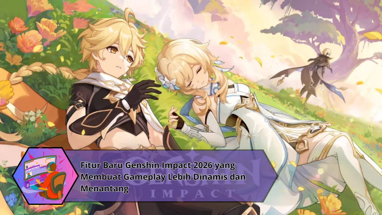 Fitur Baru Genshin Impact 2026 yang Membuat Gameplay Lebih Dinamis dan Menantang