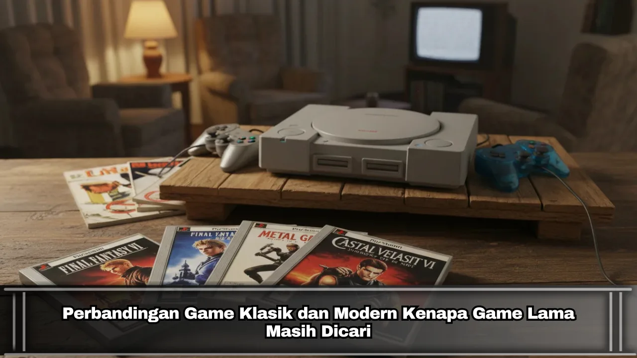 Perbandingan Game Klasik dan Modern Kenapa Game Lama Masih Dicari