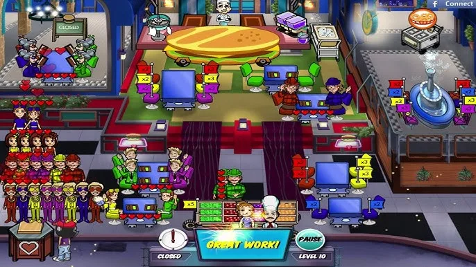 Trik Cerdas Main Diner Dash Supaya Skor Tinggi Tanpa Harus Mengulang Level Berkali Kali