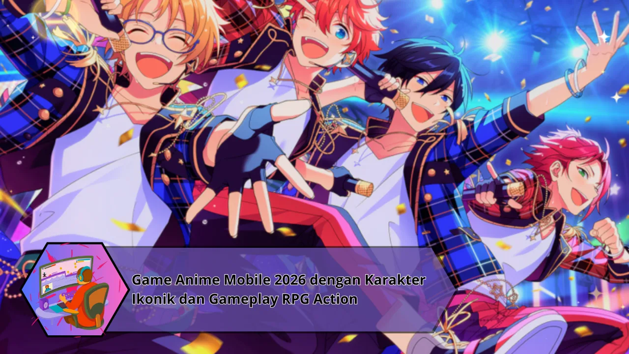 Game Anime Mobile 2026 dengan Karakter Ikonik dan Gameplay RPG Action