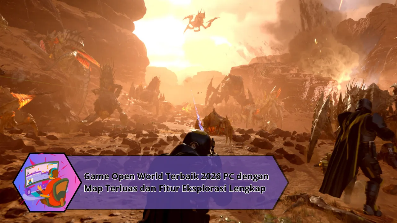 Game Open World Terbaik 2026 PC dengan Map Terluas dan Fitur Eksplorasi Lengkap