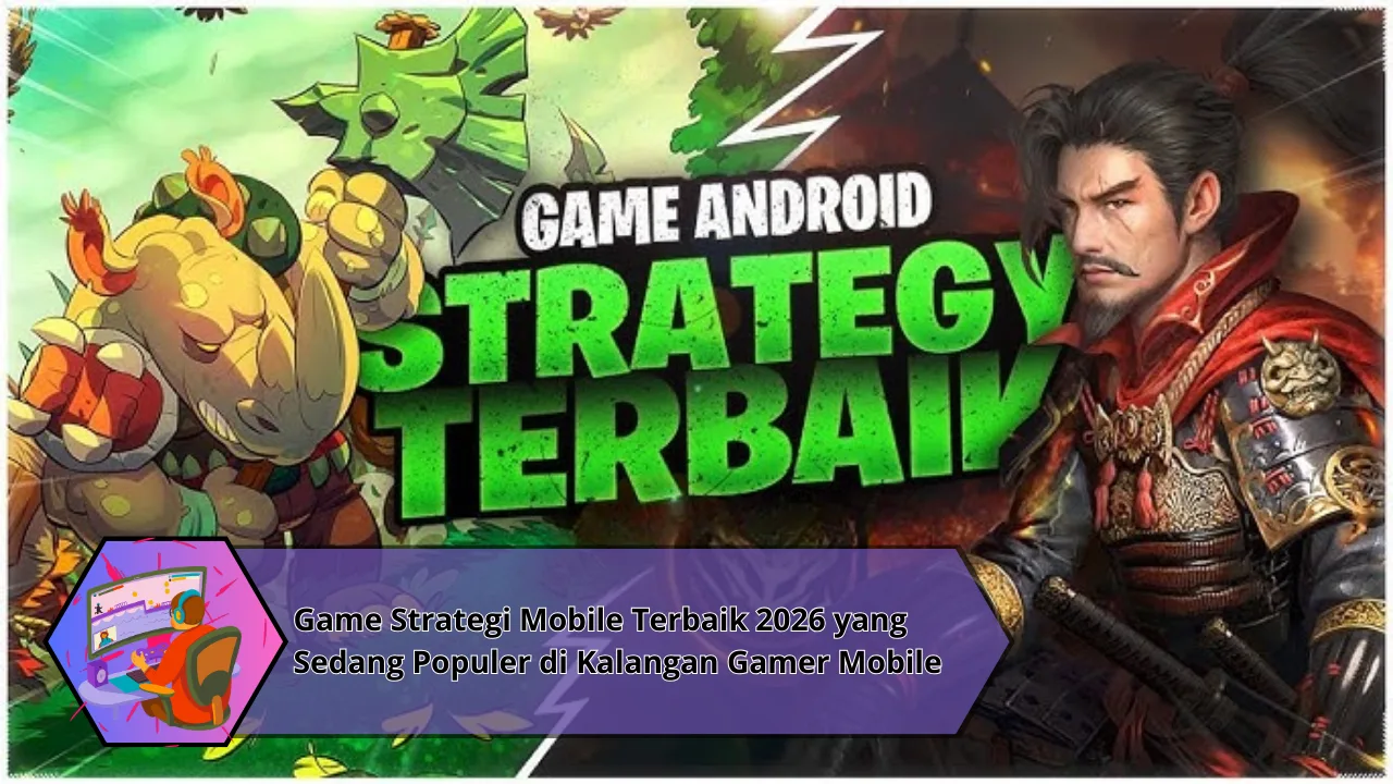 Game Strategi Mobile Terbaik 2026 yang Sedang Populer di Kalangan Gamer Mobile