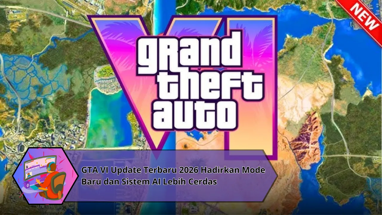 GTA VI Update Terbaru 2026 Hadirkan Mode Baru dan Sistem AI Lebih Cerdas