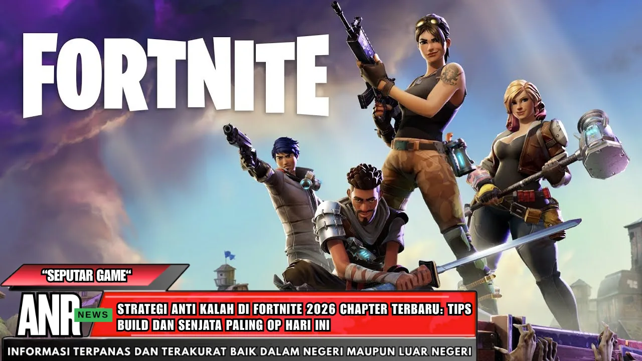 Strategi Anti Kalah di Fortnite 2026 Chapter Terbaru: Tips Build dan Senjata Paling OP Hari Ini