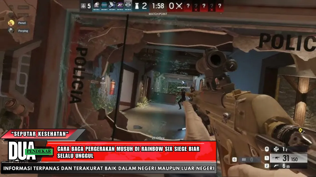 Cara baca pergerakan musuh di Rainbow Six Siege biar selalu unggul
