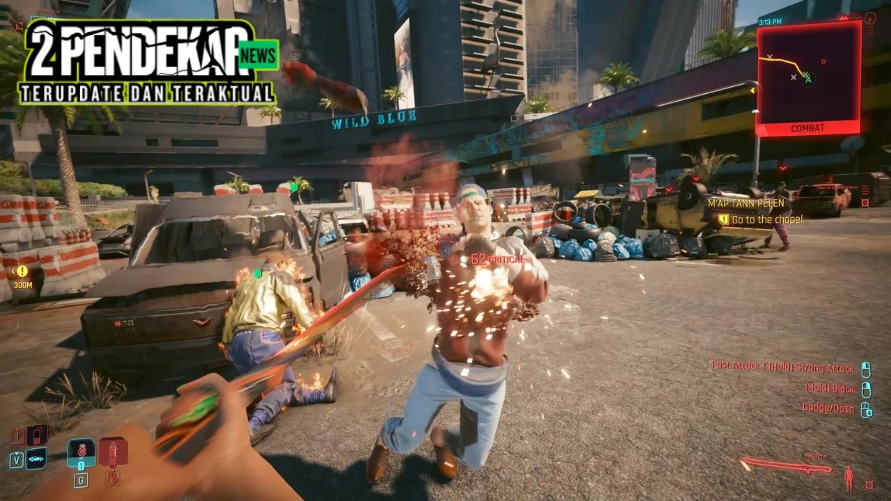 Tips eksplorasi Night City biar dapat loot langka lebih sering