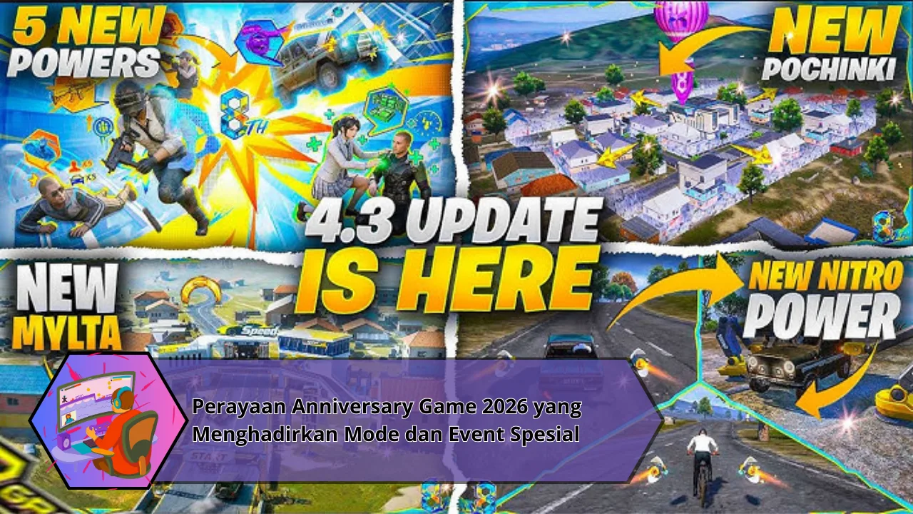 Perayaan Anniversary Game 2026 yang Menghadirkan Mode dan Event Spesial