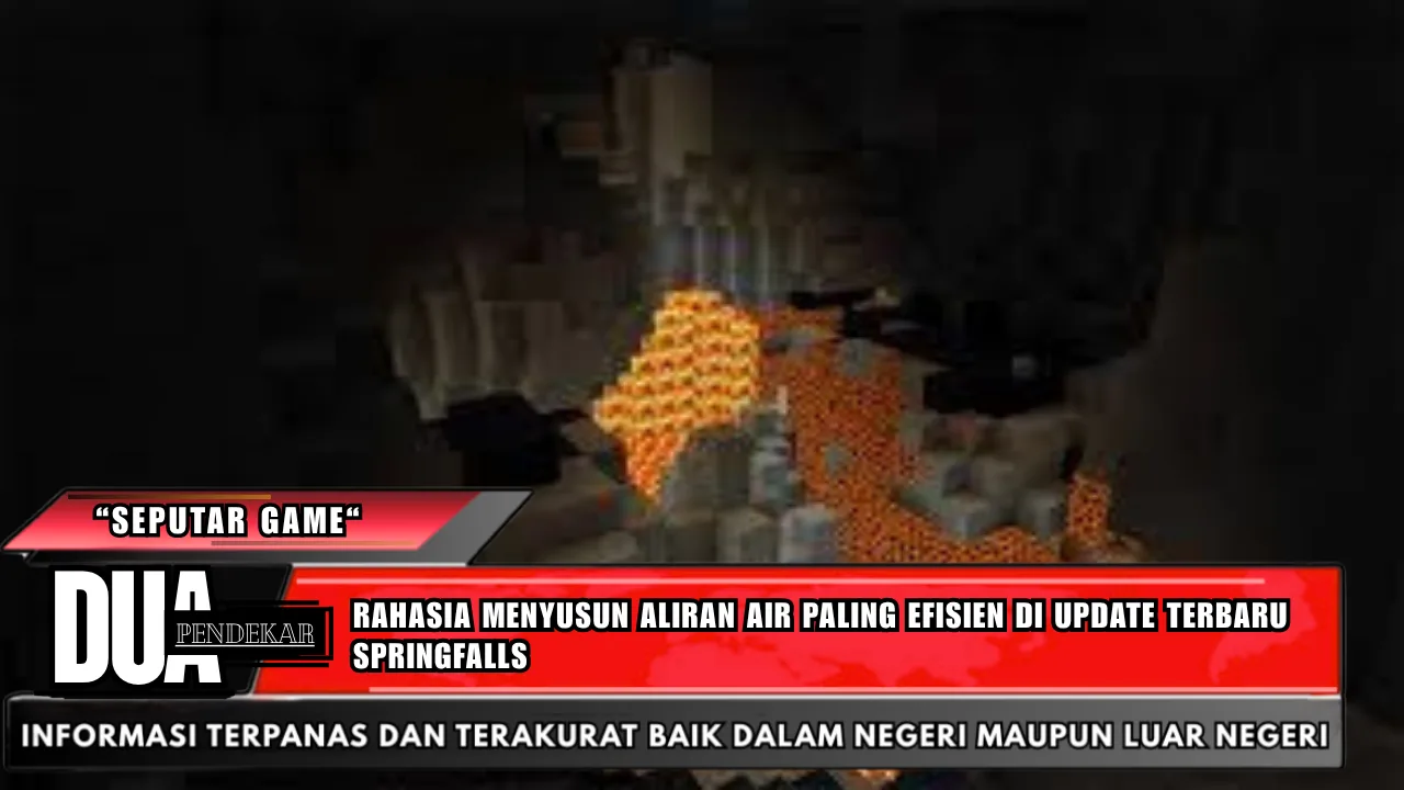 Rahasia menyusun aliran air paling efisien di update terbaru Springfalls