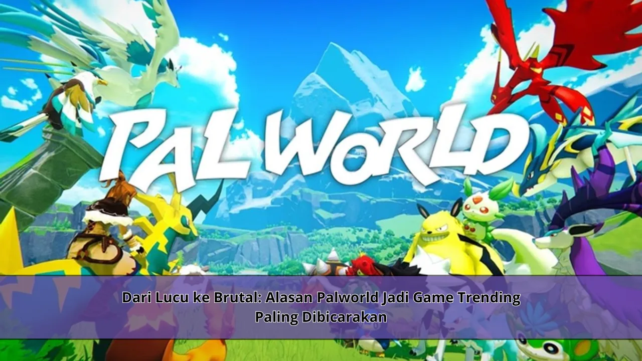 Dari Lucu ke Brutal: Alasan Palworld Jadi Game Trending Paling Dibicarakan