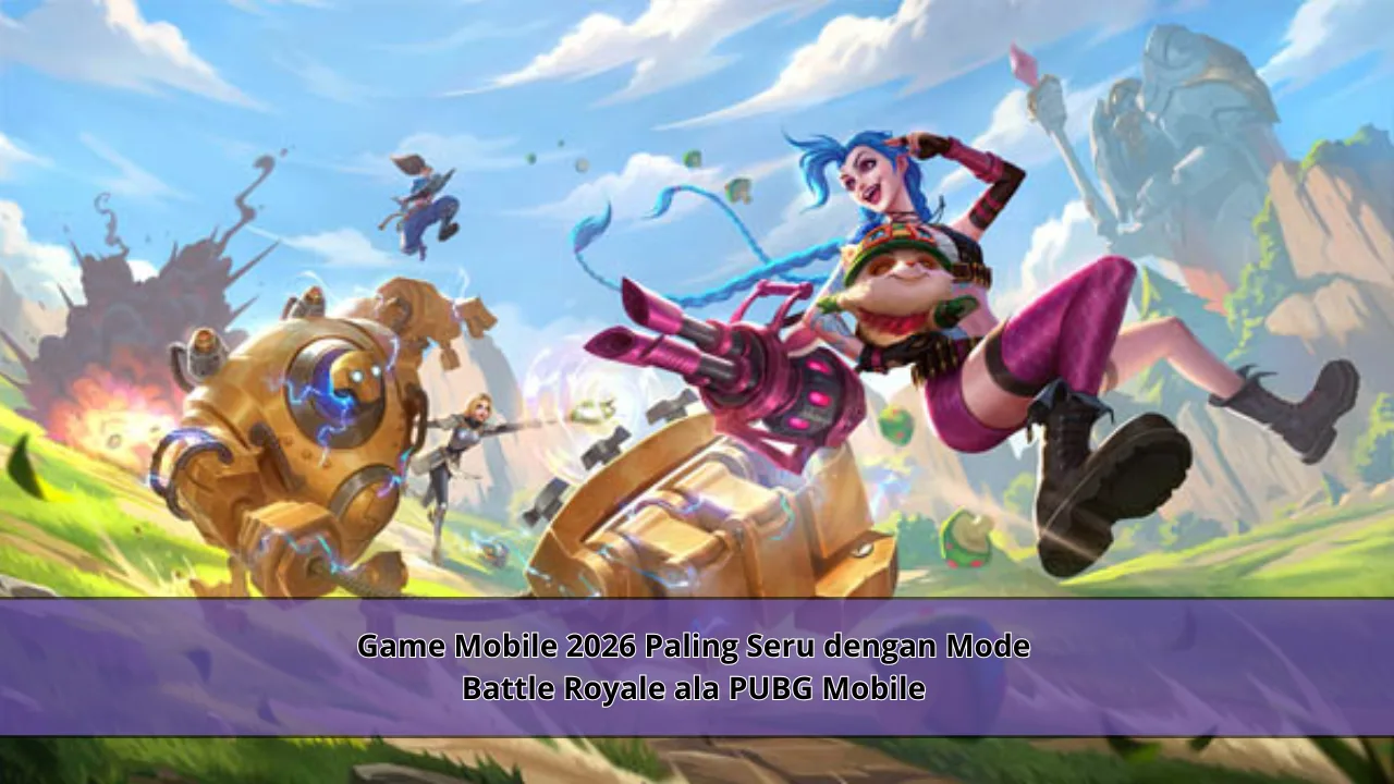 Game Mobile 2026 Paling Seru dengan Mode Battle Royale ala PUBG Mobile